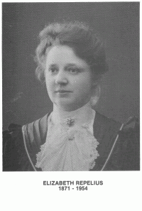 Portret Elizabeth Repelius (1871-1954)